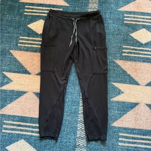 Women’s Jaanuu Black Cargo Scrub Pants Size MP